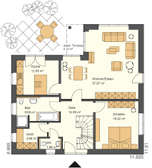 Massivhaus winkelbungalow 108 mit klinker fassade town country. Lebenskunstler Bungalow 170 Qm