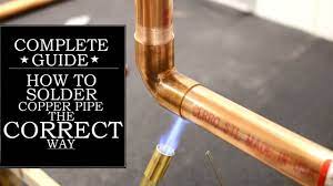In some instances, when you are working on fittings being added to an existing plumbing system, it may work best to assemble all the parts at once, in order for them to fit into place, and then solder them after all are assembled. How To Solder Copper Pipe The Correct Way Got2learn Youtube