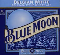 Once In A Blue Moon Beer Blue Moon Beer Blue Moon Beer Label