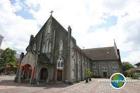 Dios no llama al servicio, amor, gracia y fe. St Louis Church Taiping Malaysia