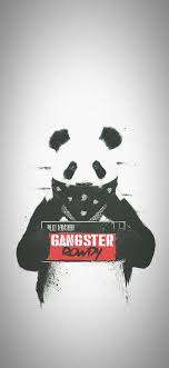 Explore and download tons of high quality panda wallpapers all for free! Gangster Panda Bhai Black Kgf Minimalist Monster Rocky Rowdy Hd Mobile Wallpaper Peakpx