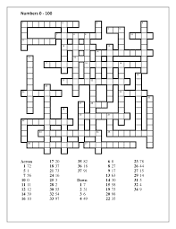Listen to the pronunciation of the numbers from 1 to 100. Numbers In English 0 100 Crossword Unterrichtsmaterial Im Fach Englisch Englischunterricht Unterrichtsmaterial Sekundarstufe