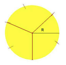 как разделить окружность на 3 части с помощью циркуля Kak Razdelit Krug Na 3 Ravnye Chasti