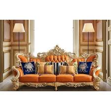 Traditional set of sofa will create image of unique and antique if the homeowners know which tradition design is great for the sofa made of wood. Antique Design Wooden Sofa Set Living Room Size 80x38x30 Inch Rs 90000 Piece Id 22602559055