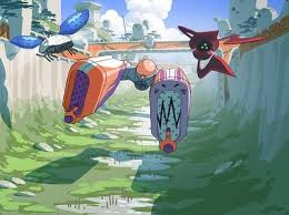 Oban Star Racers Photo Oban Star Racers Anime Game Background Art Character Design