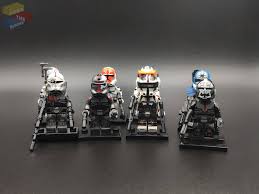 The official german lego website have surprisingly revealed the first the bad batch sets, ahead of the big day on tuesday may the 4th. Wm Wm6095 Star Wars Clone Wars Bad Batch Clone Force 99 And Other Clone Troopers Minifigures Review