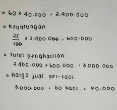 Maybe you would like to learn more about one of these? Seorang Pedagang Kaos Membeli 60 Kaos Dari Grosir Dengan Harga Cara Golden