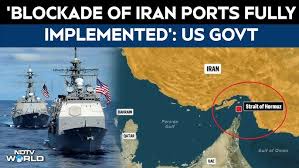 Hormuz Blockade | US Claims Full Blockade of Iran Ports, Halts Maritime  Trade in 36 Hours