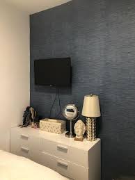 Bali is an unpasted, fabric backed vinyl wallpaper. Roommates Grasscloth Peel And Stick Wall Decor Wallpaper Walmart Com Walmart Com