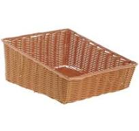Natural Color Wicker Basket Rectangular- 15 1/2"L x 19"W x 5 ...