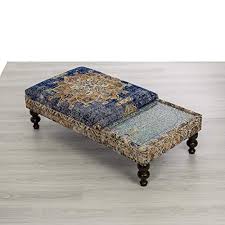 I go for coffee table, since you have so much space. Ottoman Coffee Table With Turkish Tiles Ottoman Coffee Table Ottoman Coffee Ottoman
