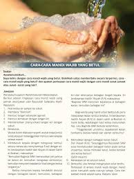 Oleh karena itu, setiap muslim wajib memiliki ilmu. Cara Mandi Wajib Yang Betul Dari Jakim Sangat Mudah