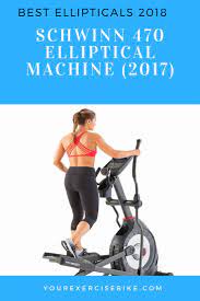 Schwinn 470 My17 Elliptical Cross Trainer Is One Of The Budget Best Rated Elliptical With A Ten Degre Ellipticals Elliptical Cross Trainer No Equipment Workout