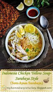 Soto Ayam Surabaya Indonesian Chicken Yellow Soup Surabaya Style In 2021 Soup Recipes Food Savoury Food