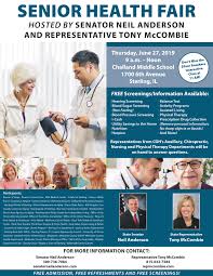 Blood tests are a normal part of your healthcare and help your doctor assess your overall health. Rep Mccombie To Host Senior Health Fair With Sen Anderson