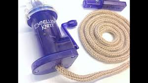 Knit sth ⇒ vtr transitive verb: How To Use The Embellish Knit Automatic Spool Loom Youtube