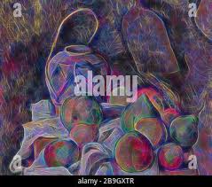 Tarro de jengibre y fruta 1895 Paul Cezanne Fotografía de stock - Alamy