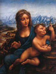 Vers 1483 la vierge aux rochers, peinture de léonard de vinci. Peintre Celebre Leonard De Vinci Page 2 Da Vinci Painting Leonardo Da Vinci Famous Artists