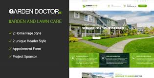 Garden Doctor Gardening And Landscaping Html Template Business Corporate Website Template Lawn Service Landscaping Company