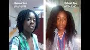 Straightened Black Girls With Long Natural Hair