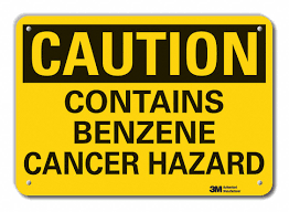 Sometimes a sign can also be a symptom. Lyle Caution Sign Sign Format Traditional Osha Contains Benzene Cancer Hazard Sign Header Caution 460g74 Lcu3 0327 Np 10x7 Grainger