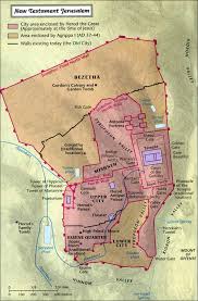 Map of jerusalem in the time of jesus. The Last Days Of Jesus A Final Messianic Meal Biblical Archaeology Society