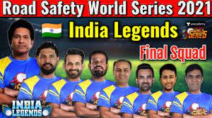 Sachin tendulkar (c), virender sehwag, yuvraj singh, mohammed kaif, yusuf pathan, naman ojha, r. Road Safety World Series 2021 India Legends Final Squad India Legends Squad Road Safety 2021 Youtube