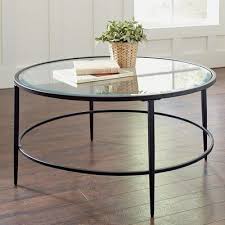Accent your living room with a coffee, console, sofa or end table. Mercury Row Rayna Coffee Table In 2021 Round Glass Coffee Table Black Glass Coffee Table Circle Coffee Tables