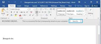 Can you retrieve an unsaved word doc? How To Recover Unsaved Word Documents In Windows 10
