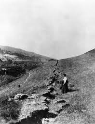 Fault In Olema Ca After The 1906 Earthquake San Andreas Fault San Andreas San