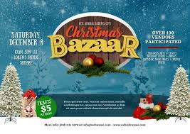 Download Christmas Bazaar Postcard Template Postermywall PSD Mockup Templates