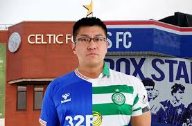 Dundee united and aberdeen often fight it out for 3rd/4th with hearts(now relegated), hibs(almost relegated) and motherwell. Celtic And Rangers Fans React As Youtuber Wears Rival Colours In Stadium Tour Glasgow Times