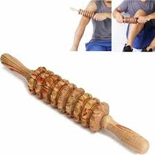 Wooden Massager Roller Stick Muscle Relax Tool Neck Back Leg Massage By Abcstore99 You Can Find Out More Details A Leg Massage Massage Roller Muscle Relaxer