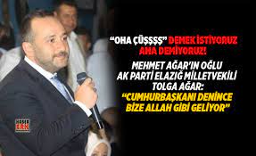 08 aralık 1975 ankara'da dünyaya geldi. Mehmet Agar In Oglu Ak Parti Elazig Milletvekili Tolga Agar Cumhurbaskani Denince Bize Allah Gibi Geliyor