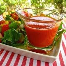 This Tangy French Dressing Is Made With Ketchup Olive Oil Onion Lemon Juice And A Few Seasoni French Salad Dressings French Dressing Salad Dressing Recipes