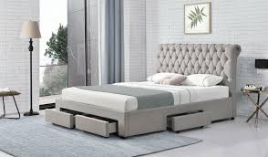 Rated 4.6 out of 5 stars. Upholstered Platform Bed King With Storage