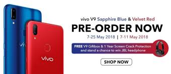 Mengacu soal berapa banderol harga vivo v9, pastinya menjadi salah satu topik yang dinantikan oleh para konsumen, termasuk. Vivo V9 Limited Edition Red And Blue Are Now Available For Pre Order Soyacincau Com