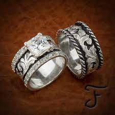 Fanning Jewelry Western Wedding Rings Custom Wedding Rings Wedding Rings