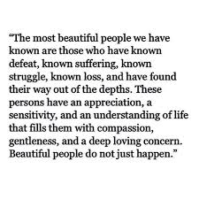 Brooke Beautiful People Defeat Struggle Suffering