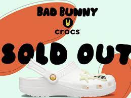 The new bad bunny x crocs collection will drop at 12 p.m. Bad Bunnyxcrocs Glow In The Dark Shoes Sold Out In 30 Minutes