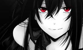 R&eacute;sultat de recherche d'images pour "image fille manga triste noir et blanc"