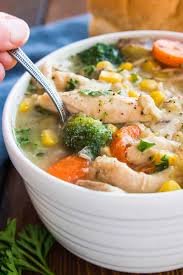 Generic cream of mushroom soups have always been a big let down for me. Chicken Vegetable Soup Lemon Tree Dwelling