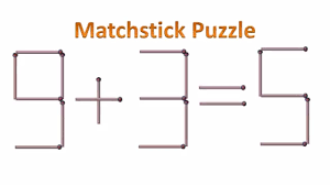 We have compiled list of matchstick puzzles in which you need to complete equation, move matchsticks to solve brain teasers or counting squares rectangles to solve the riddles. Matchstick Puzzle With Answers 9 3 5 Maths Puzzle 2021 Mg Sir Youtube