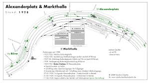 Berlin 1928 Alexanderplatz Und Markthalle Der Gleisplan Von 1928 Zeigt Die Umfangreichen Gleisanlagen Von Rund Um Den Bahnhof Alexanderpl S Bahn Bahnhof Gleise