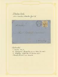 Early India Cancellations -1864 folded ...