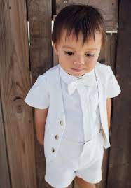 Un pantalon uni, une veste rayée, une chemise blanche, un noeud papillon, une casquette. 9 Idees De Tenue Bapteme Bebe Garcon Tenue Bapteme Bebe Garcon Tenue Bapteme Bapteme Bebe