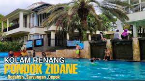 Tiket pondok zidan / elvira vacation tour organize. Kolam Renang Pondok Zidane Sawangan Depok 2020 Youtube