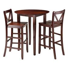 • set comes with table and 2 chairs • this hamilton table has 2 leaves & a drawer accented w/ a satin nickel finish drawer pull • functional and easily fit into home decor • great to use a kitchen or work table • sturdy solid wood construction • walnut finish • ready to assemble. 3pc Fiona Counter Height Dining Set With Bar Stools Wood Walnut Winsome Target