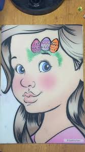 Replying to @Tiffany Cotto #easter #easterfacepaint #facepaint  #facepainttok #nashvillefacepainter