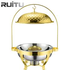 Discover over 335 of our best selection of 1 on aliexpress.com with. China Cheap Hot Pot Golden Hook Food Warmer Chafer Round Hanging Dome Decorative Party Serving 201 Stainless Steel Gold Silver Crown Economy Chafing Dish Set Buffet China Economy Chafing Dish And Chafing